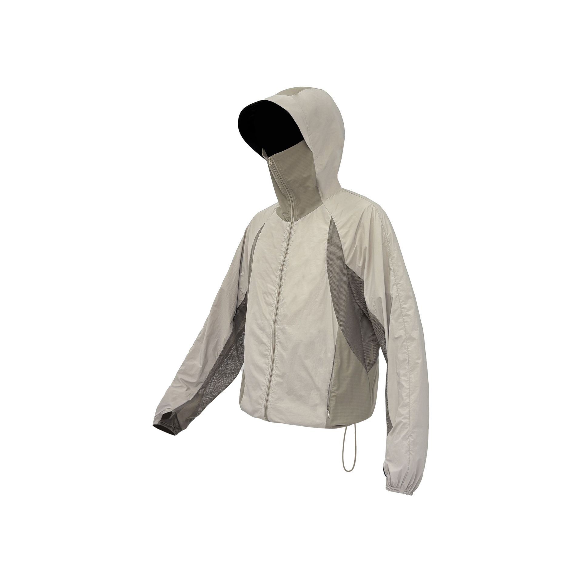 Mesh Stitching Thin UV Protection Sun Protective Clothes